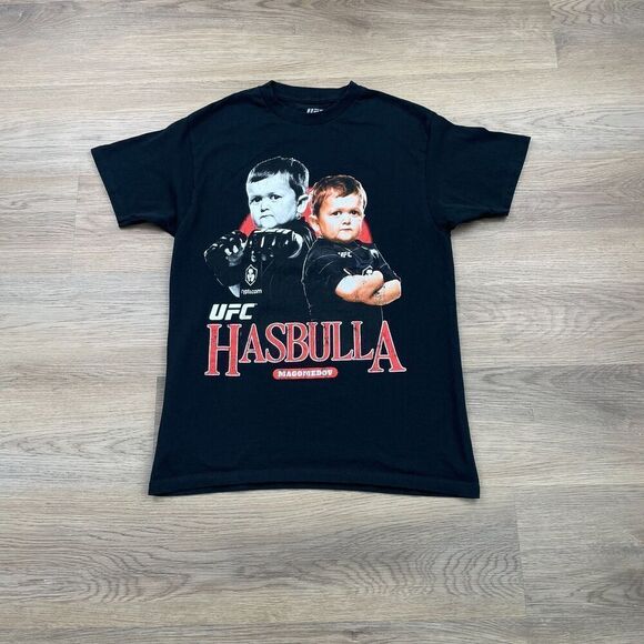 UFC Shirt Mens Medium Black Hasbulla Magomedov MMA Fighting Graphic - Picture 1 of 7
